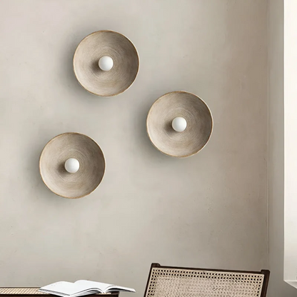 Wandlamp Wabi-Sabi Stijl Zen Glow Design