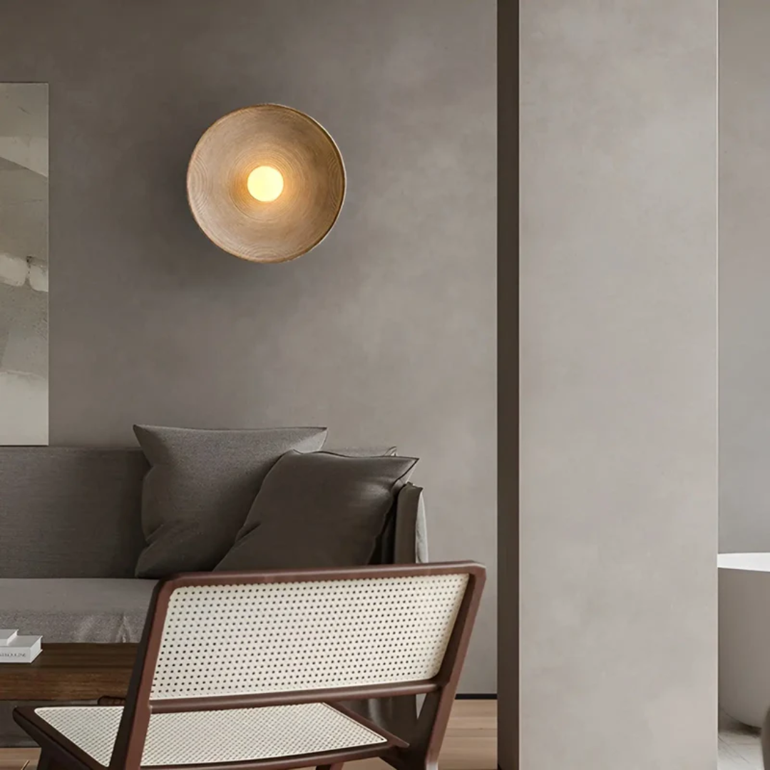 Wandlamp Wabi-Sabi Stijl Zen Glow Design - Mode Vibes