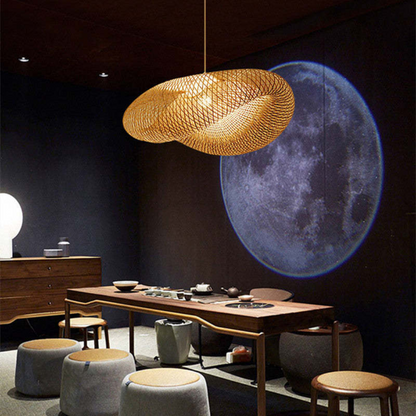 LED Hanglamp Bamboe Design Duurzaam - Mode Vibes