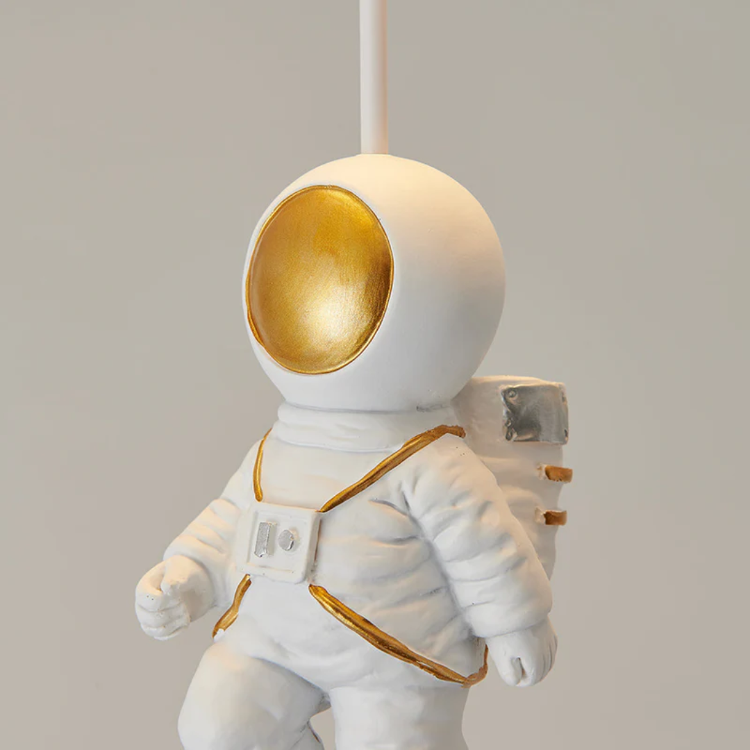 Kinderkamer Plafondlamp LED Maan Astronaut Design