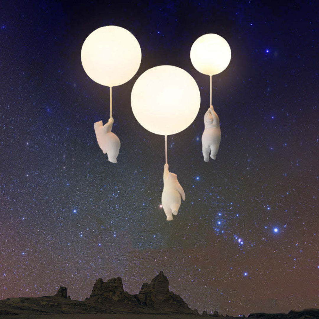 Plafondlamp Hanglamp Beer Balloon Decoratief Licht