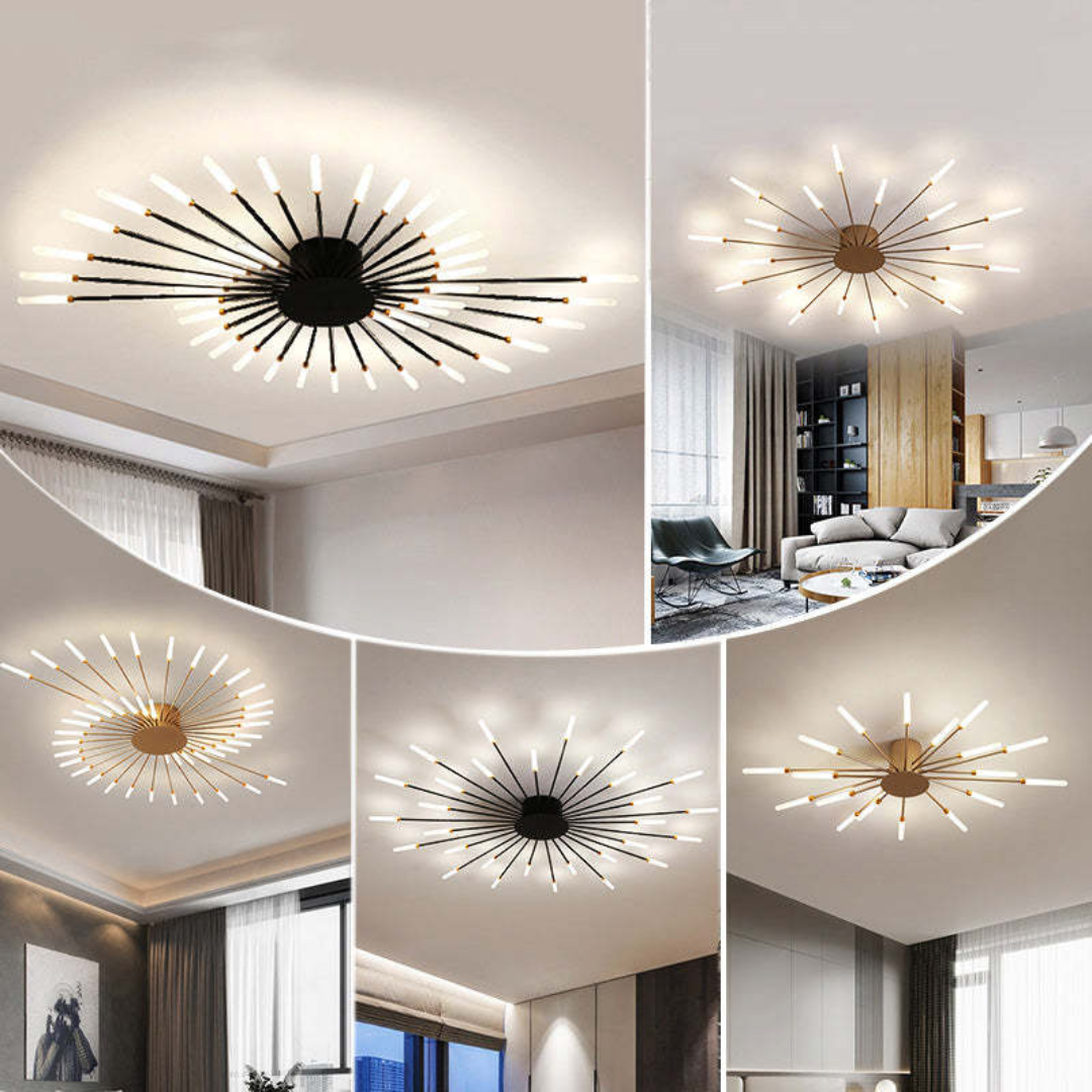 LED Plafondlamp Groot Dimbaar Modern Design LumenMax