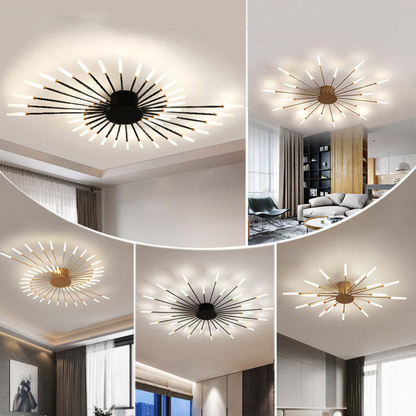 LED Plafondlamp Groot Dimbaar Modern Design LumenMax