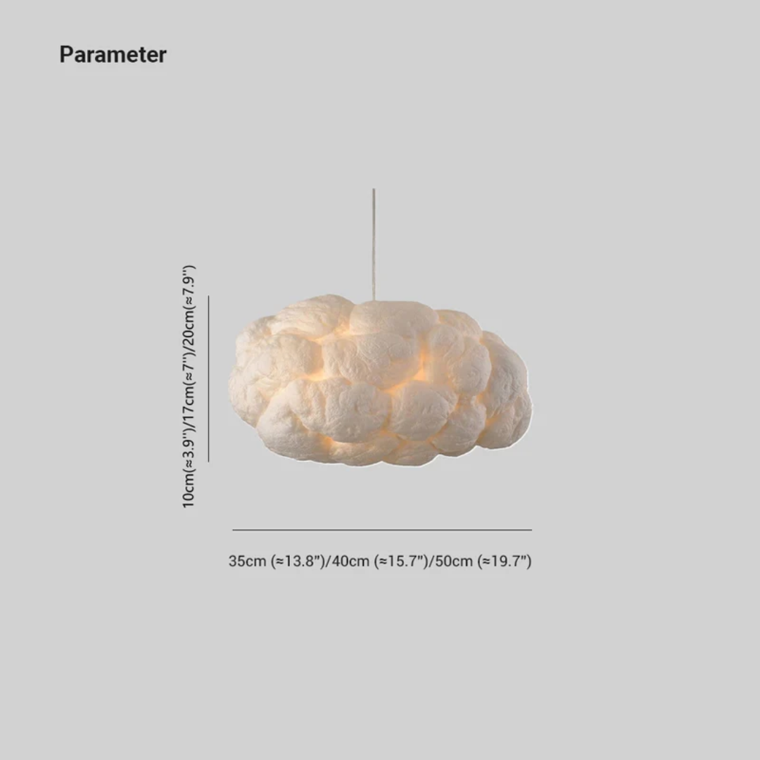 LED Hanglamp Wit Design Cloud Nimbus Modern