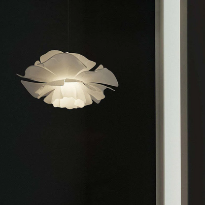 Bloemen Hanglamp Wit Metaal Modern Design Sophia
