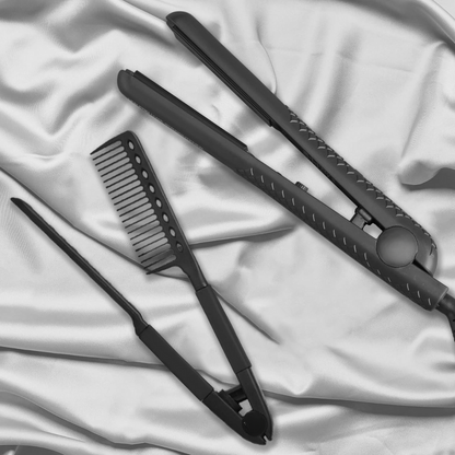 Styling Kam voor Glad Haar met Föhn Functie