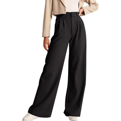 Vrouwelijke Business Broek met Zakken Casual Stijl