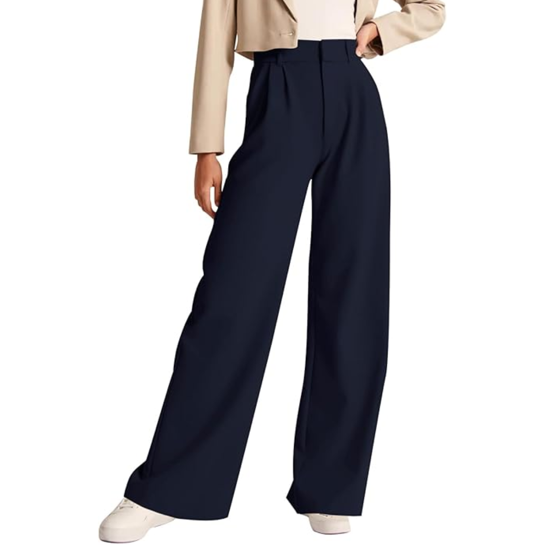 Vrouwelijke Business Broek met Zakken Casual Stijl