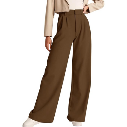 Vrouwelijke Business Broek met Zakken Casual Stijl