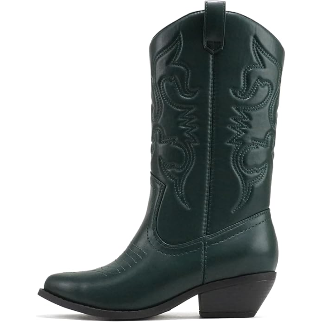 Cowboylaarzen Puntige Neus Western Stijl Laarzen