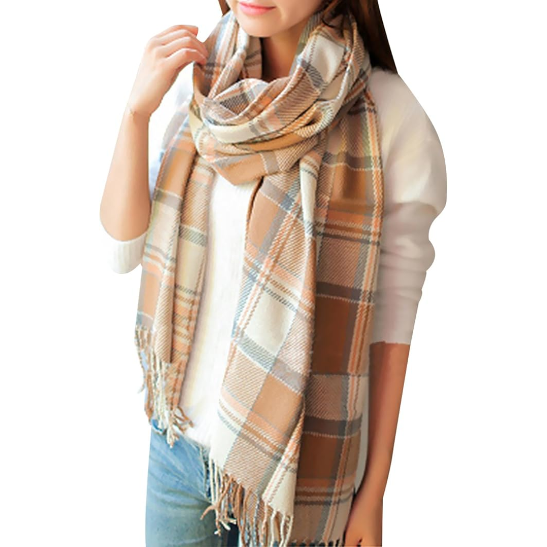 Brede Winter Sjaal Plaid Warm en Zacht