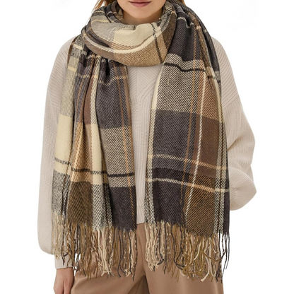 Brede Winter Sjaal Plaid Warm en Zacht