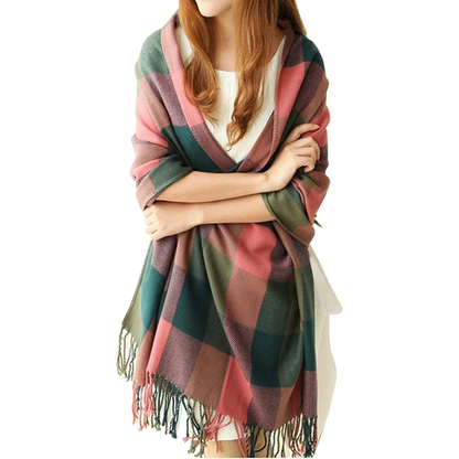 Brede Winter Sjaal Plaid Warm en Zacht