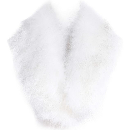 Nekwarmer Sjaal Imitatiebont Zacht Luxe Daisy