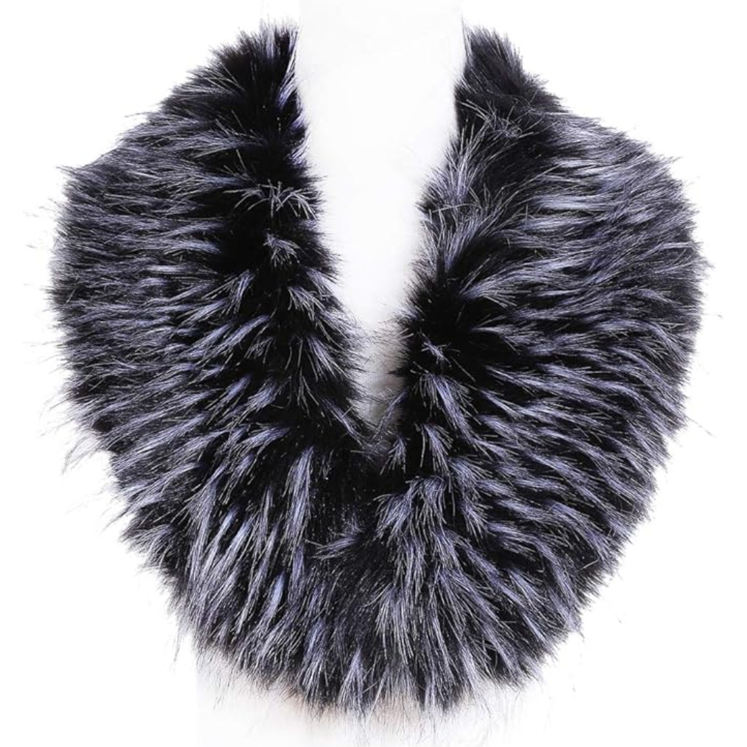 Nekwarmer Sjaal Imitatiebont Zacht Luxe Daisy