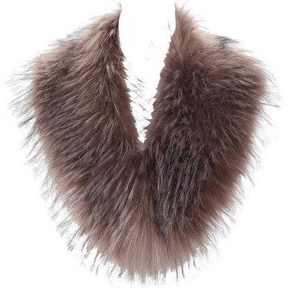 Nekwarmer Sjaal Imitatiebont Zacht Luxe Daisy