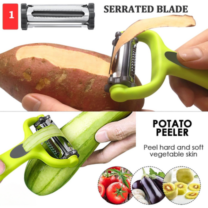 Groente Schiller 3-in-1 met Julienne Snijder