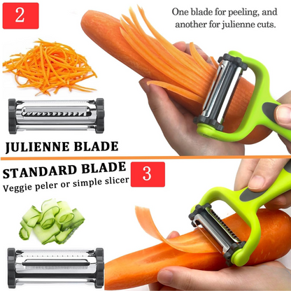 Groente Schiller 3-in-1 met Julienne Snijder