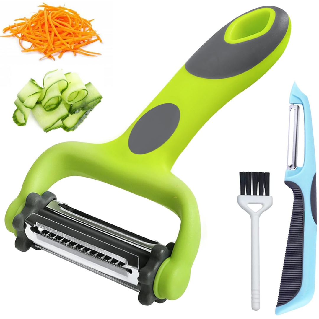 Groente Schiller 3-in-1 met Julienne Snijder - Mode Vibes