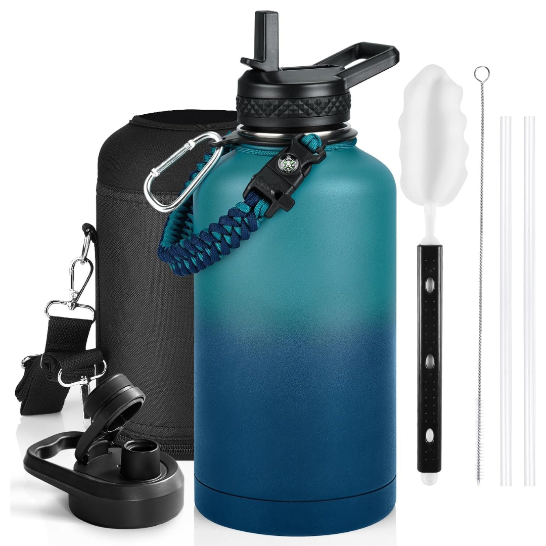 Isolatie Waterfles Lekvrij BPA-vrij met Handvat