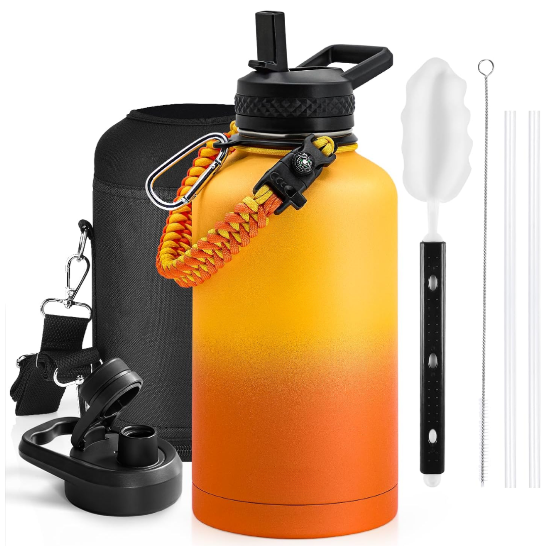 Isolatie Waterfles Lekvrij BPA-vrij met Handvat