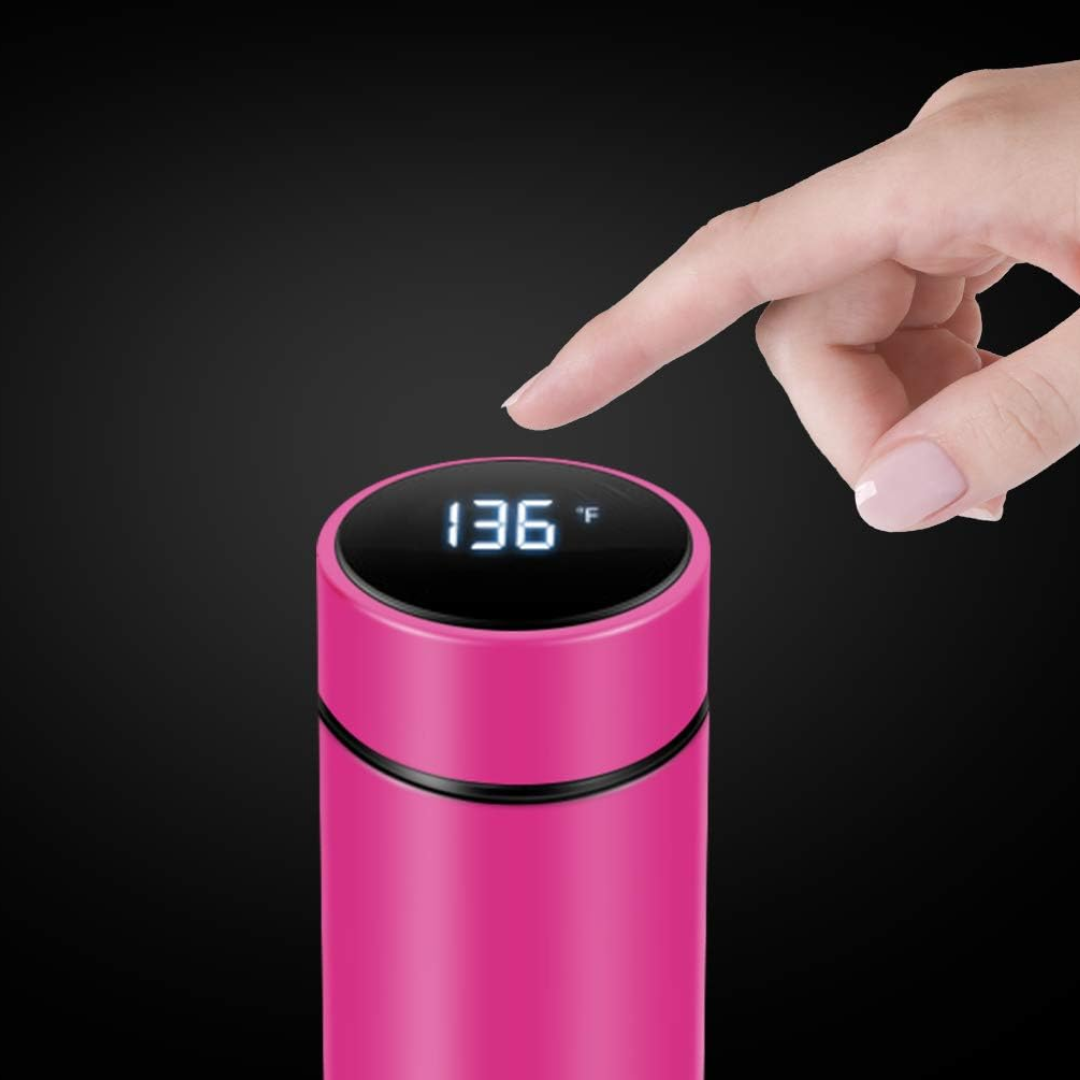 Isolatie Fles met LED Temperatuur Display - Mode Vibes