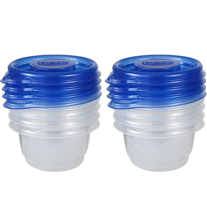 Kleine Voedselcontainers 118ml met Deksel 8 Stuks - Mode Vibes
