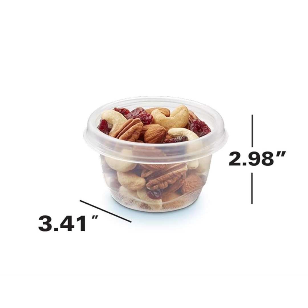 Kleine Voedselcontainers 118ml met Deksel 8 Stuks