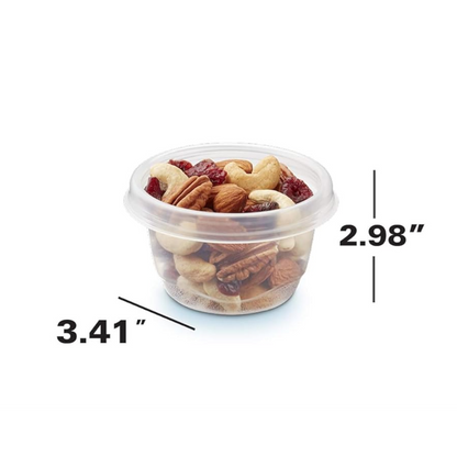 Kleine Voedselcontainers 118ml met Deksel 8 Stuks
