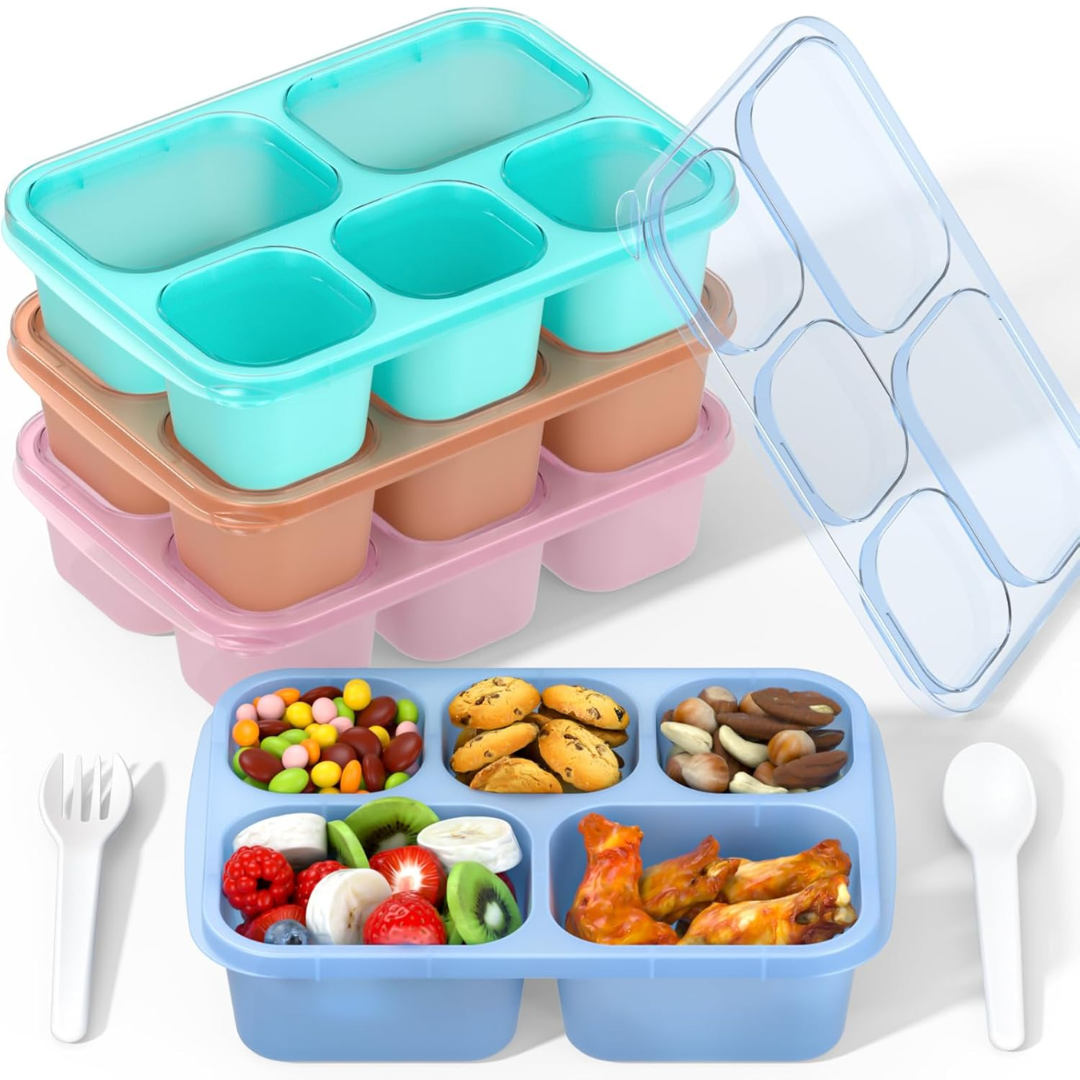 Bento Doos Maaltijdboxen 4-Stuks Set voor Eenvoudige Maaltijdbereiding
