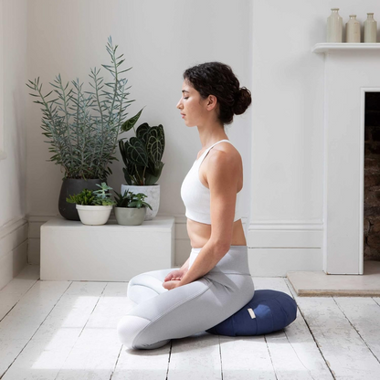 Meditatiekussen van Biologisch Katoen met Boekweitvulling