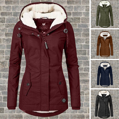 Leonardo  | Cappotto in cotone plissettato