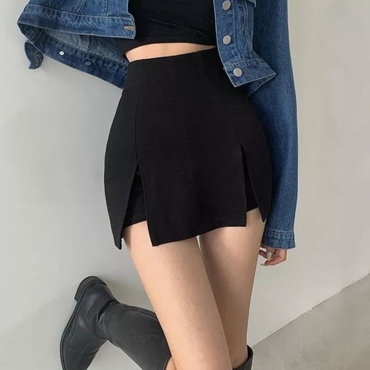 Jade Shortrok Hoge Taille Sexy Mode Rok - Mode Vibes