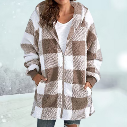 Mila | Accogliente giacca invernale con cappuccio