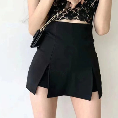 Jade Shortrok Hoge Taille Sexy Mode Rok