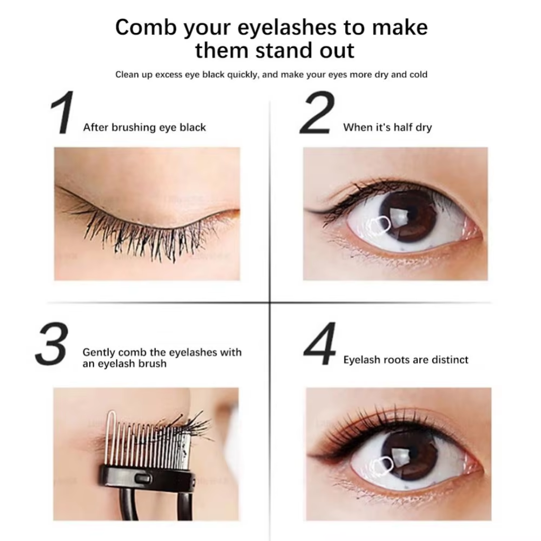 Wimperkam en Separator voor Perfecte Wimpers Precies