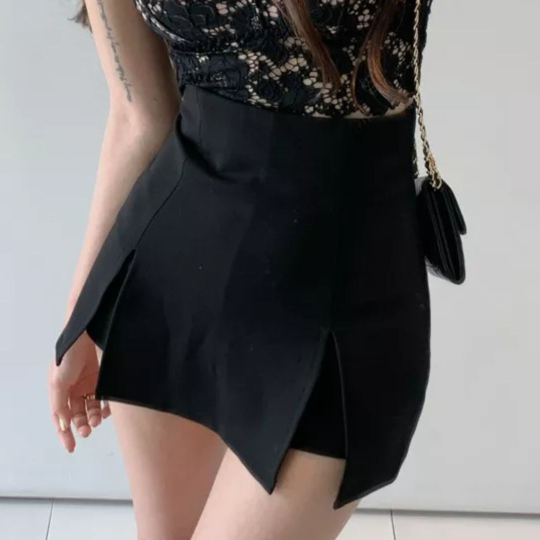 Jade Shortrok Hoge Taille Sexy Mode Rok
