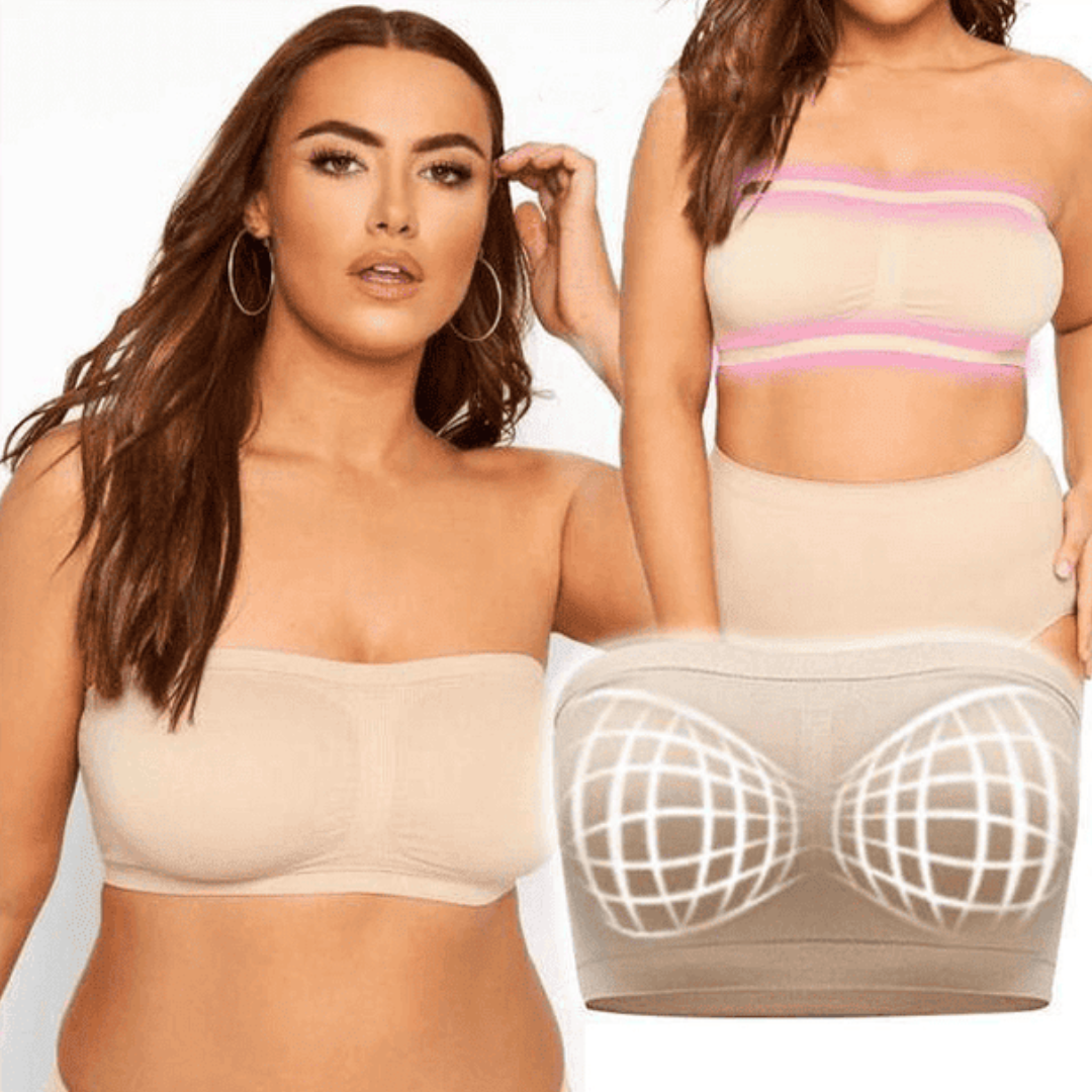 Comfortabele Strapless Beha Set van 3 Stuks