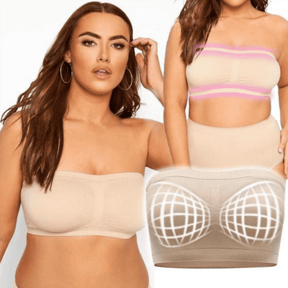 Comfortabele Strapless Beha Set van 3 Stuks