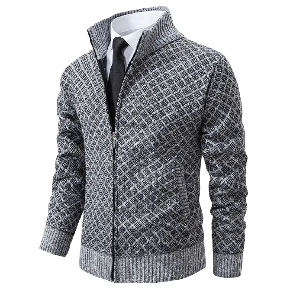 Gebreide Trui Oliver Warm en Stijlvol - Mode Vibes