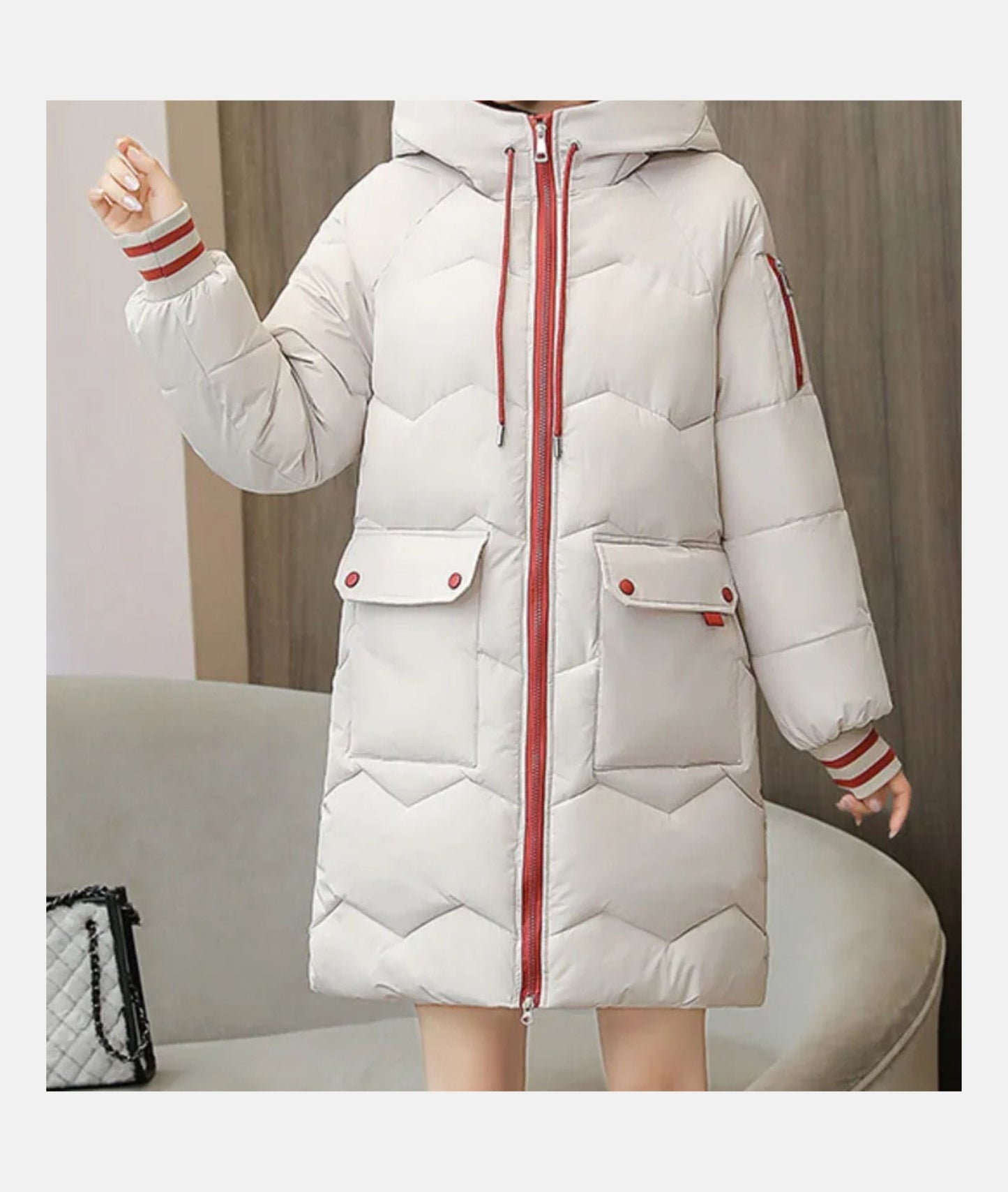 Stijlvolle Winterjas voor Dames met Elegante Pasvorm – Perfect voor de Koude Maanden