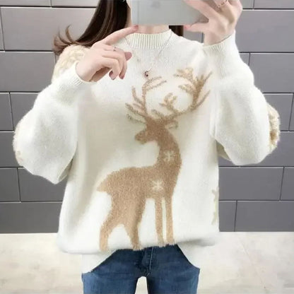 Kersttrui Stijlvol Comfy voor Vrouw