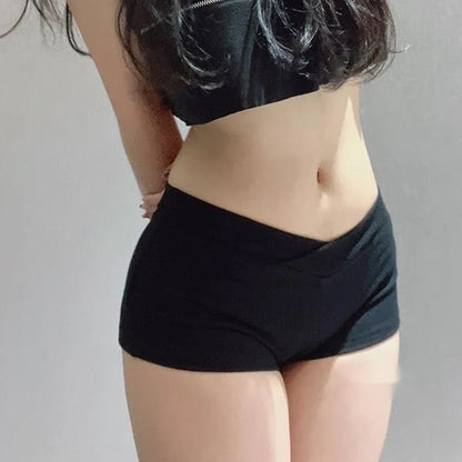 Vrouwelijke Sportshort ZwartSexy Sportbroek