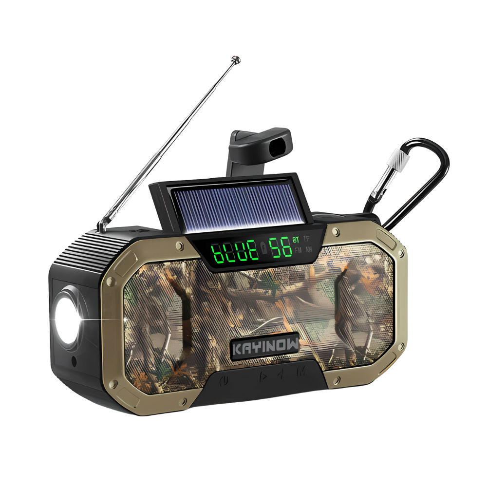 Noodradio met LED Lamp en Radiofunctie