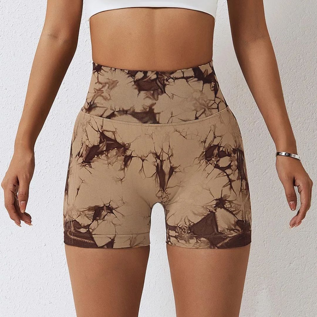 Sportshort Dames Naadloos Corrigerend Broek
