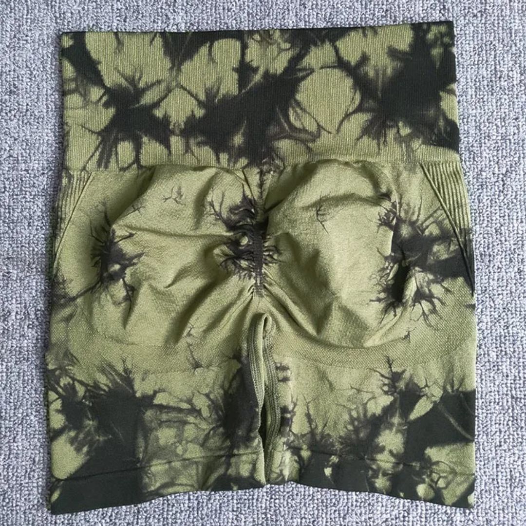Sportshort Dames Naadloos Corrigerend Broek