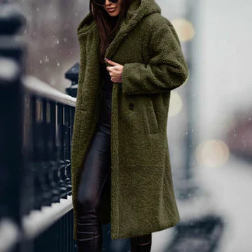 Velanora| Warme Teddy Winterjas
