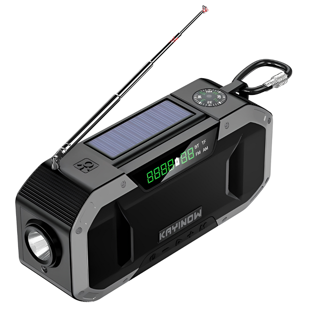 Noodradio met LED Lamp en Radiofunctie
