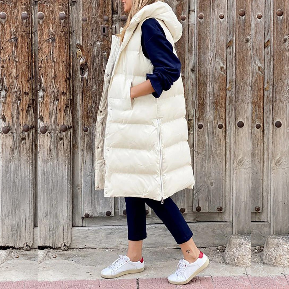 Mouwloze Jasje Warm voor Vrouw - Mode Vibes