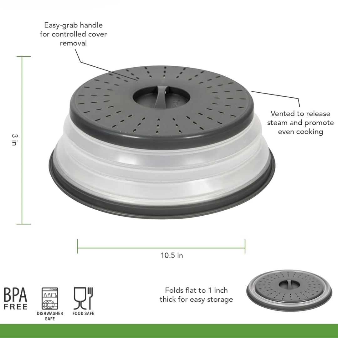 Magnetron Deksel Opvouwbaar Siliconen Spatbescherming